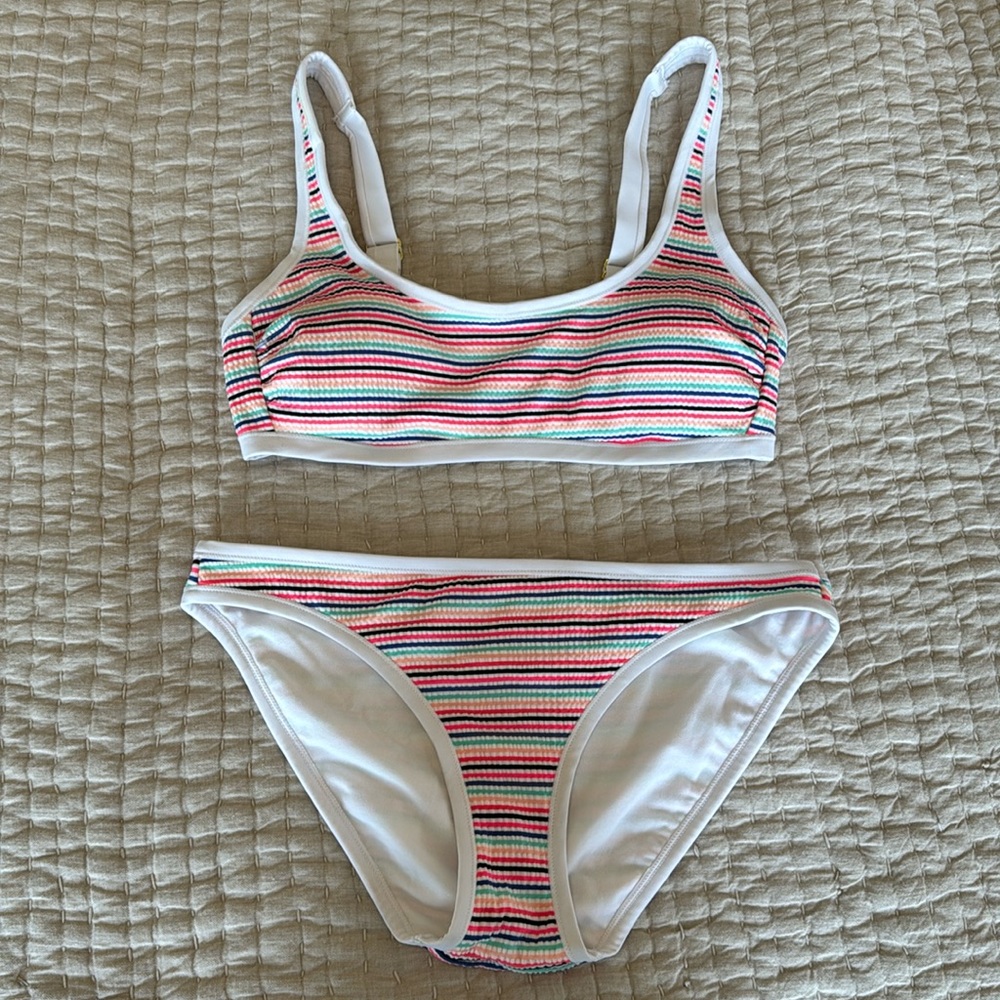 Colorful Hula Honey two-piece bathing suit
